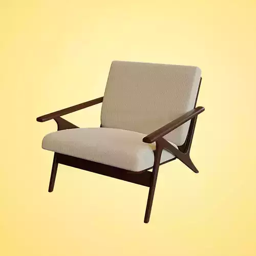 Modern Frame Chair 3D model