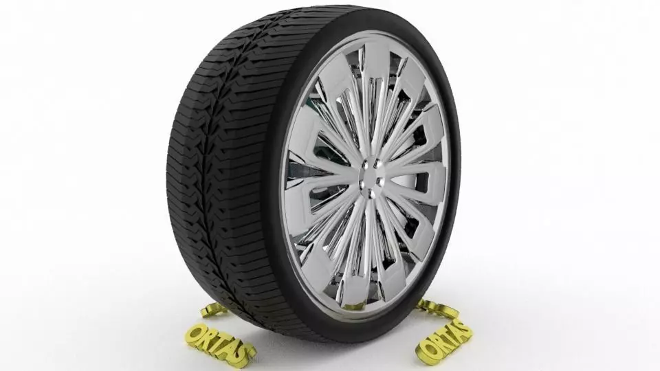 ORTAS CAR WHEEL RIM 79 GAME READY WHEEL RIM TIRE 3D model_0