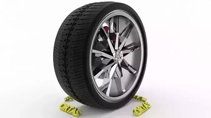 ORTAS CAR WHEEL RIM 102 GAME READY WHEEL