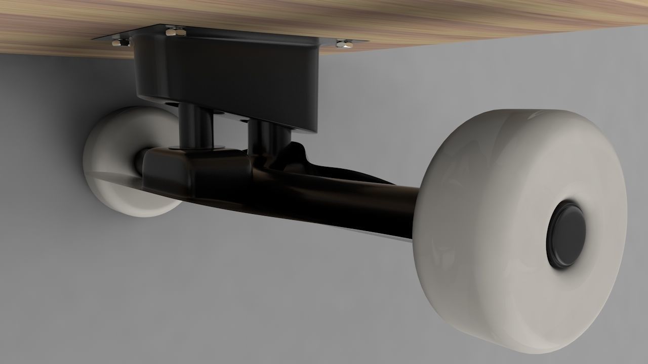 3D Skateboard 3D model_3