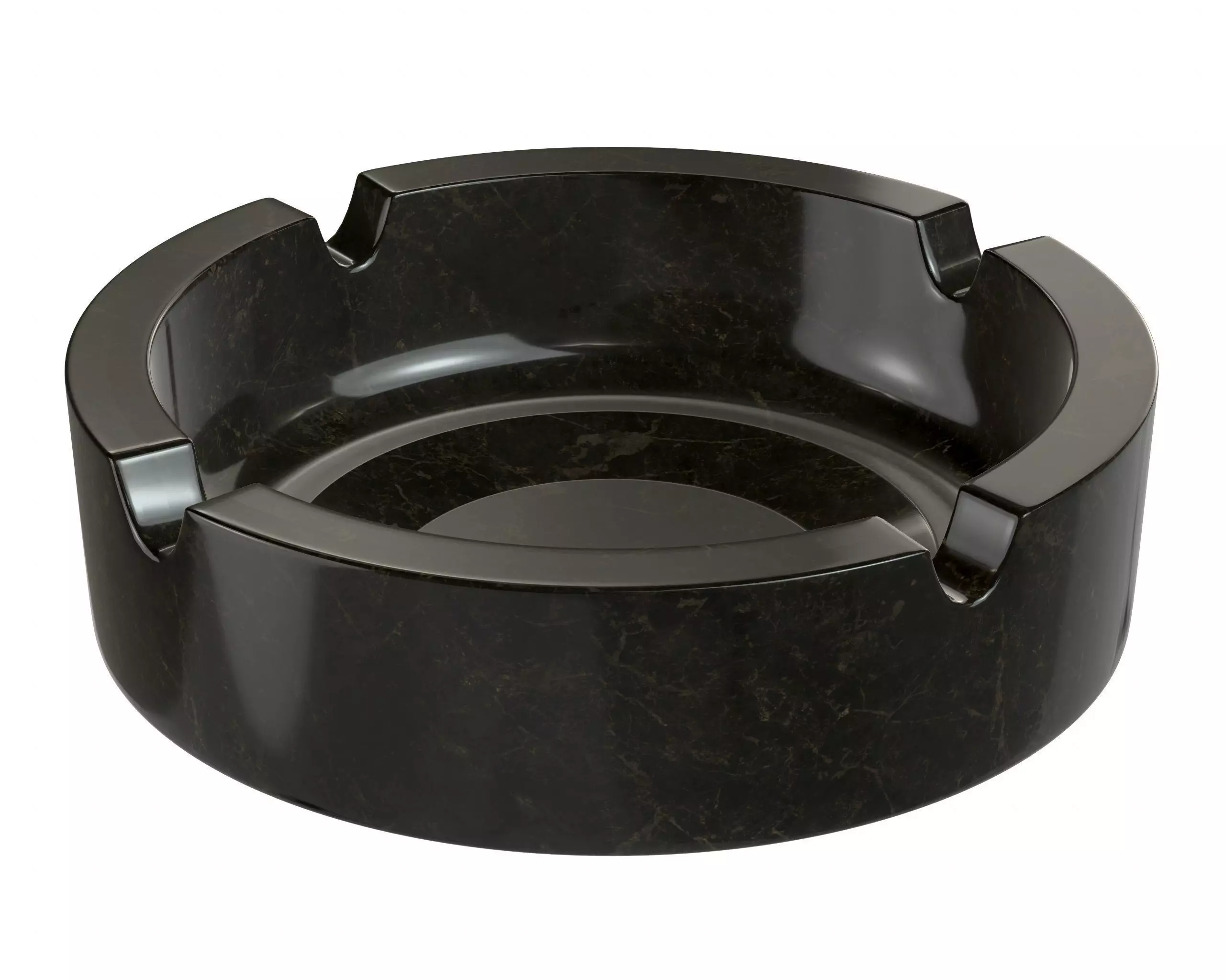 Ashtray marble 3D model_0