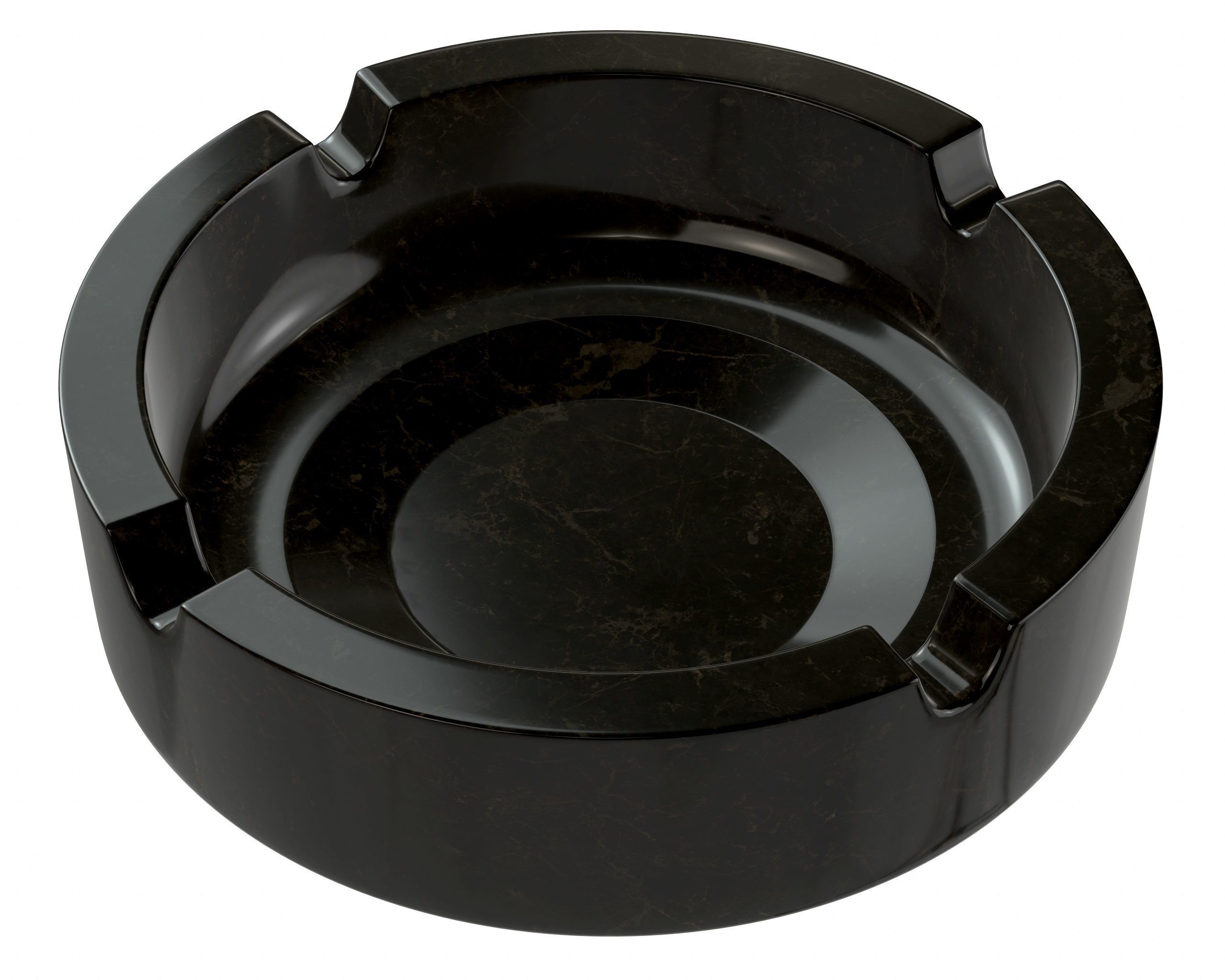 Ashtray marble 3D model_1