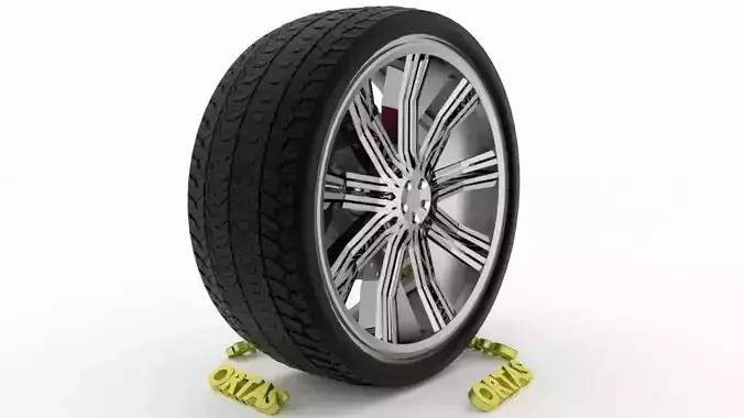 ORTAS CAR WHEEL RIM 121 GAME READY WHEEL RIM TIRE