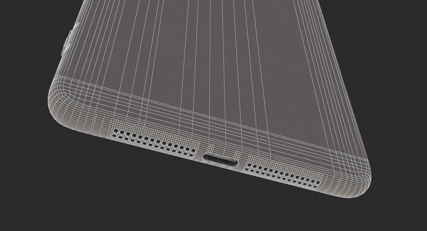 E3D - Huawei Honor Note 10 Black 3D model_13