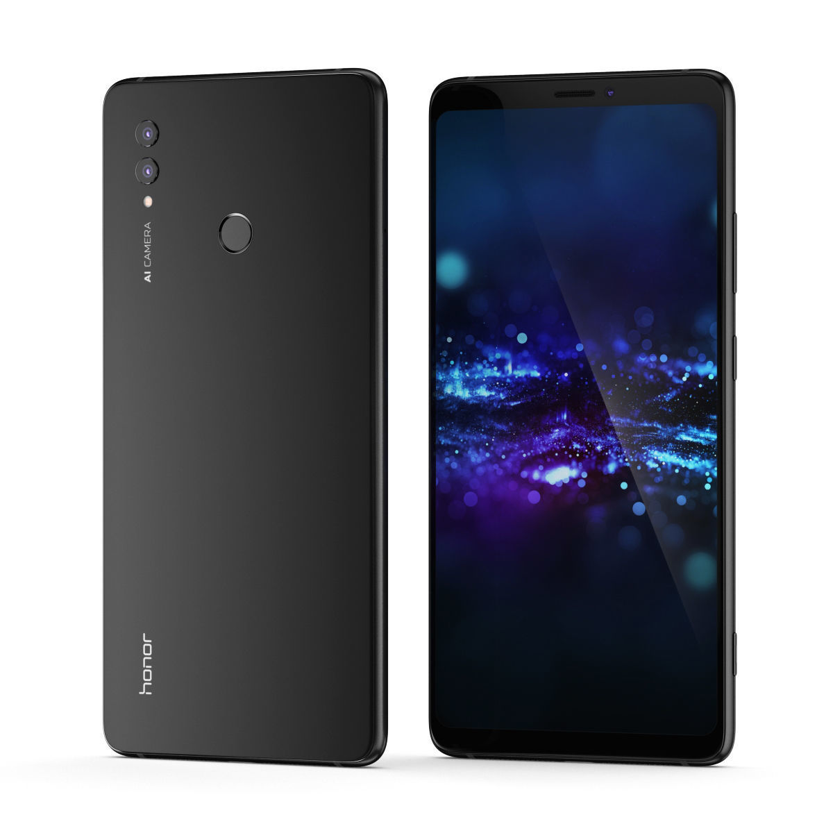 E3D - Huawei Honor Note 10 Black 3D model_3