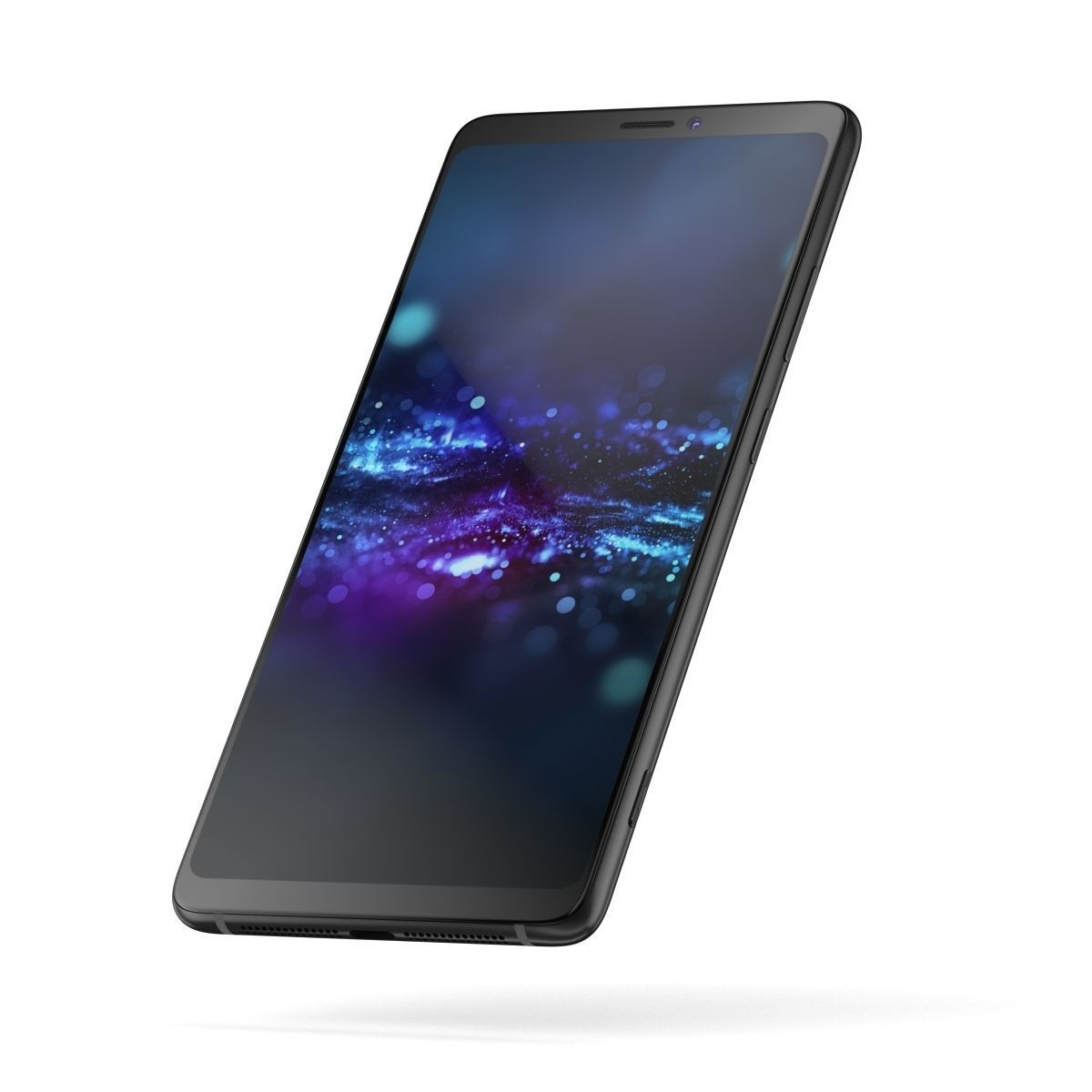 E3D - Huawei Honor Note 10 Black 3D model_5