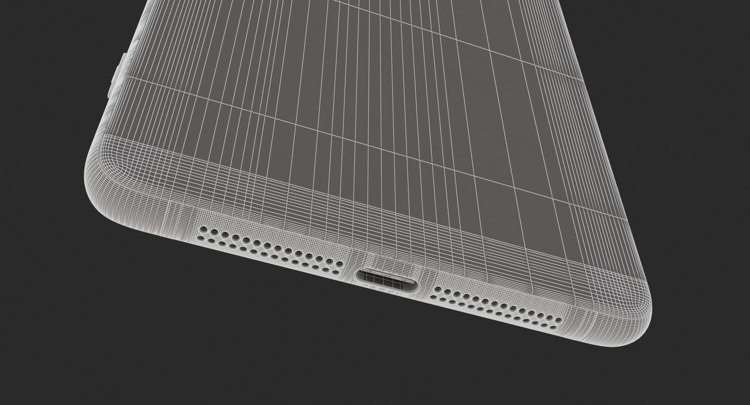 E3D - Huawei Honor Note 10 Black 3D model_14