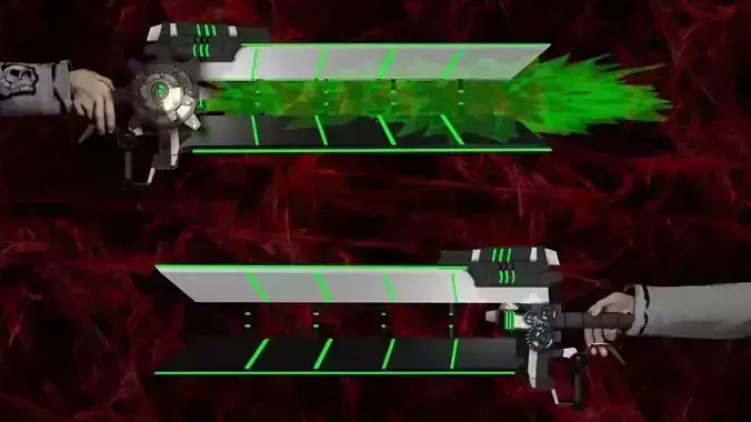 THE BLASTERD SWORD With AURA 