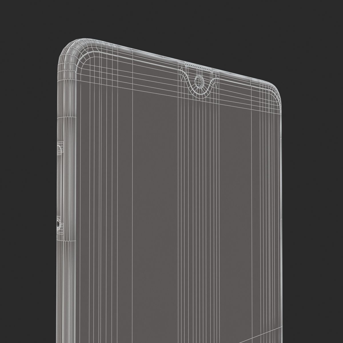 E3D - Huawei Mate 20 Black 3D model_16