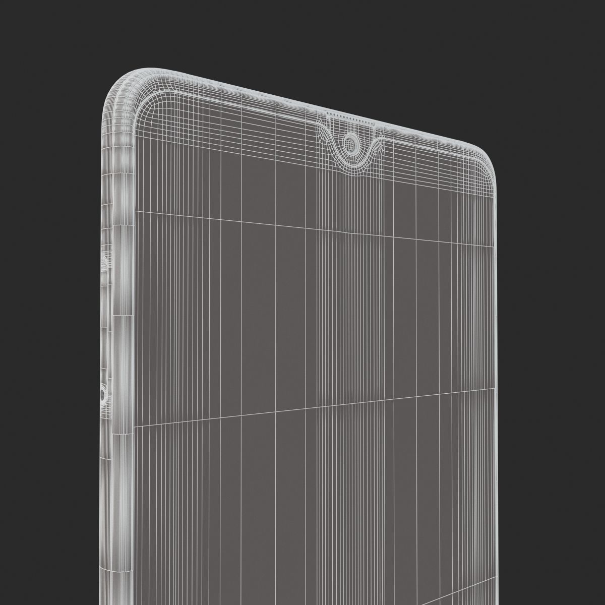 E3D - Huawei Mate 20 Black 3D model_17