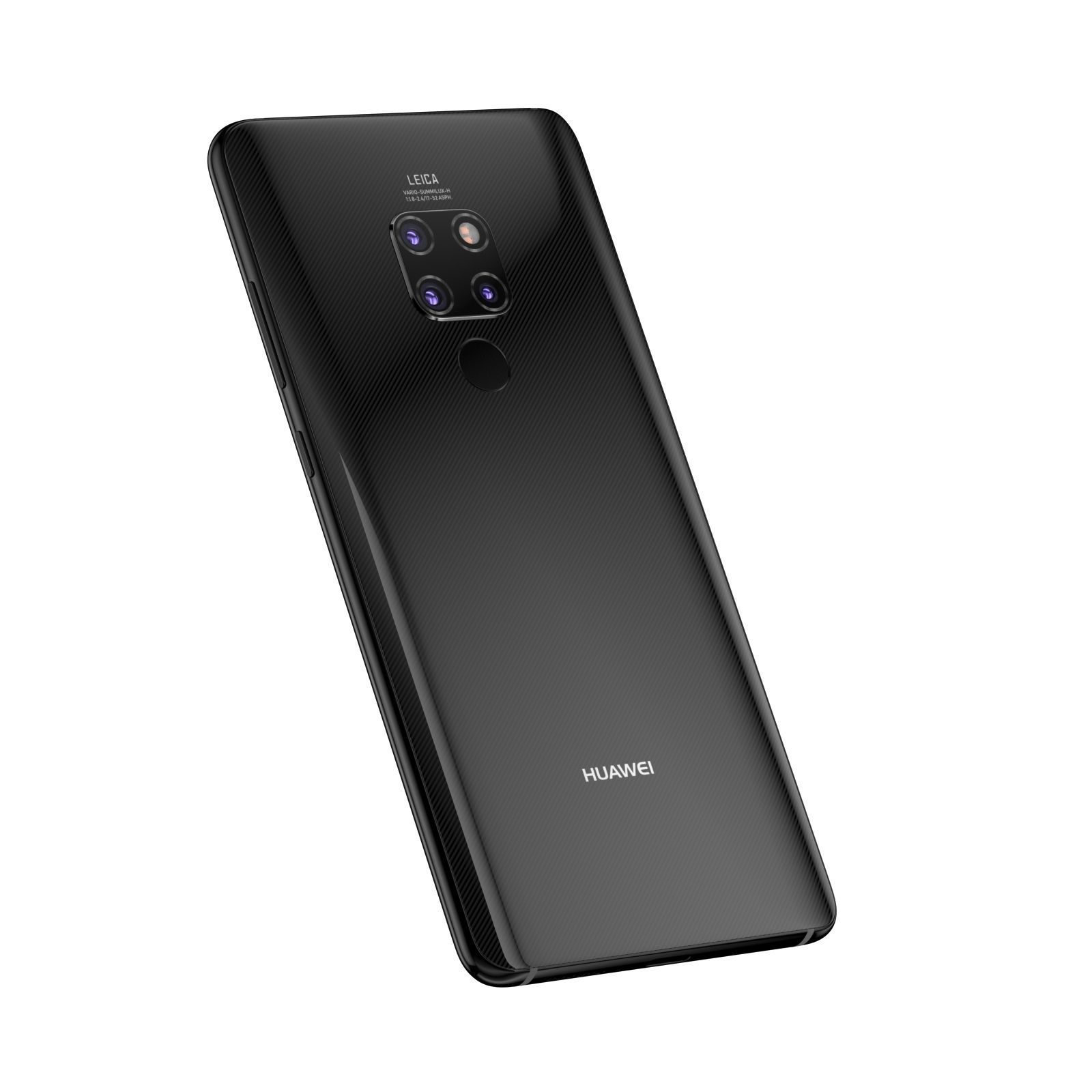 E3D - Huawei Mate 20 Black 3D model_4