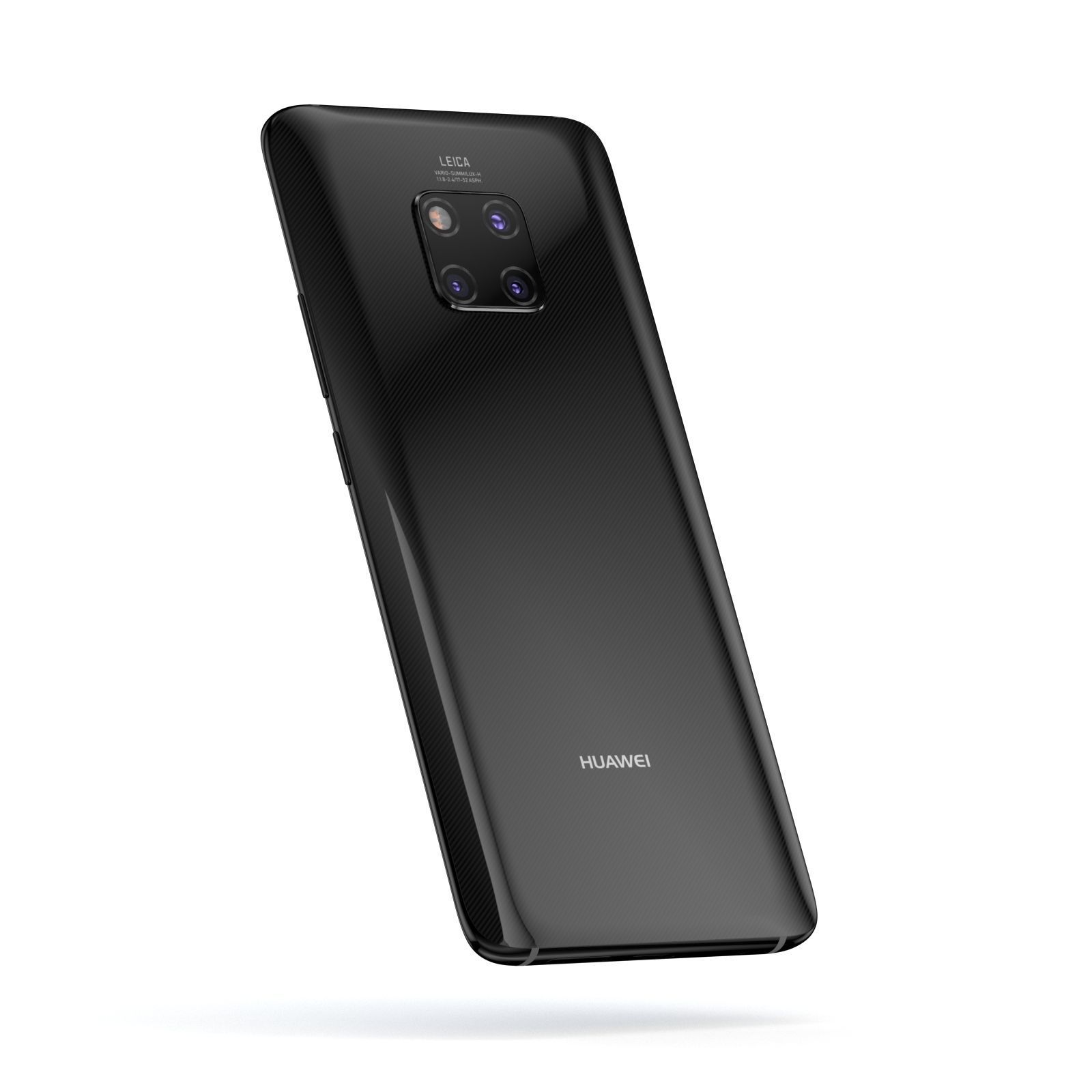 E3D - Huawei Mate 20 Pro Black 3D model_1