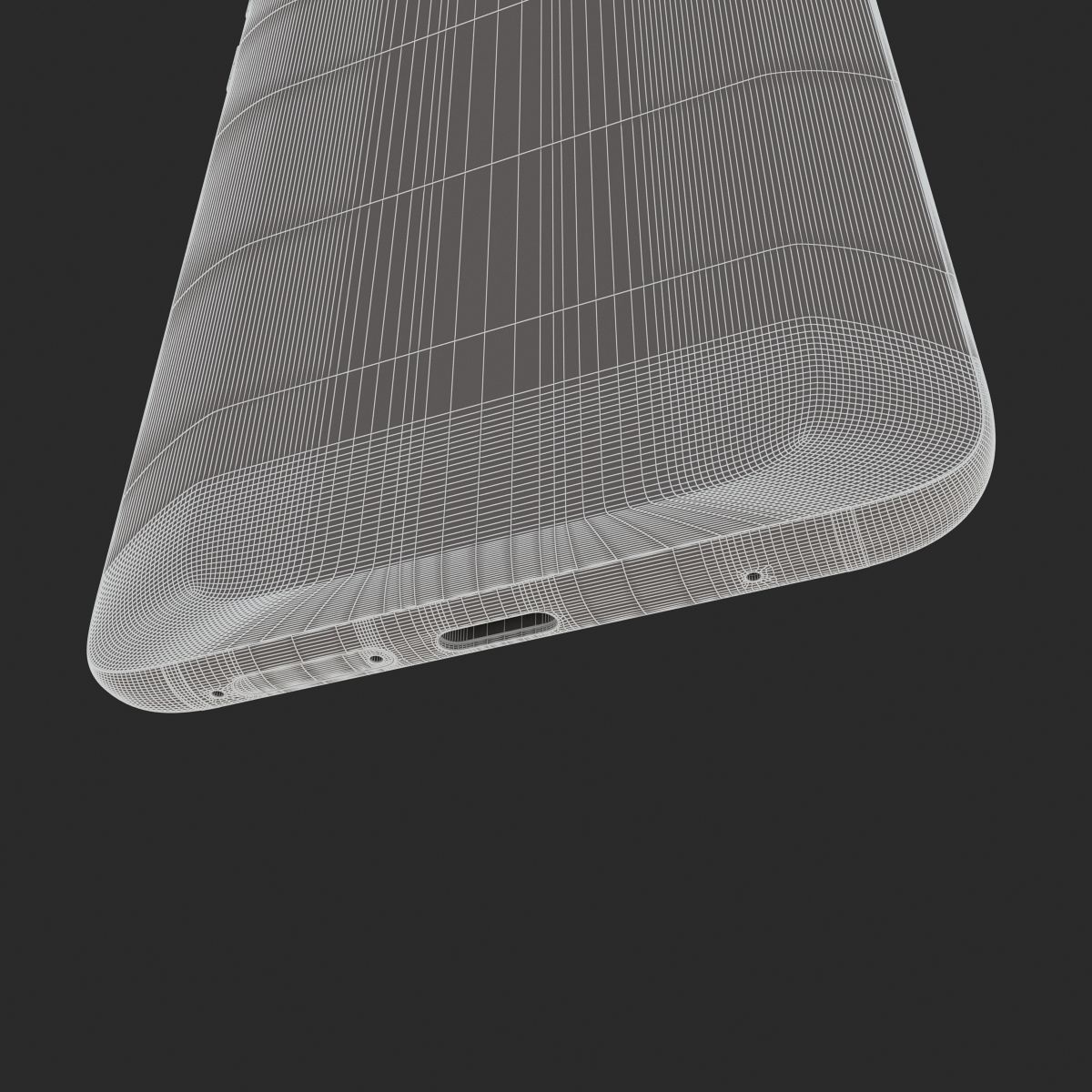 E3D - Huawei Mate 20 Pro Black 3D model_17