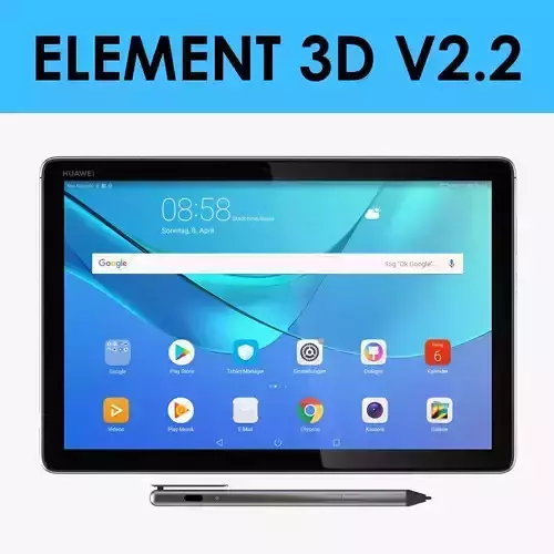 E3D - Huawei MediaPad M5 Lite