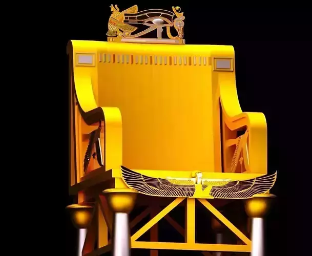 Ancient Egyptian Armchair 