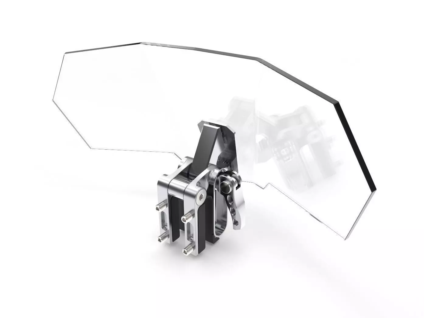 Motorcycle Wind Deflector 3D model