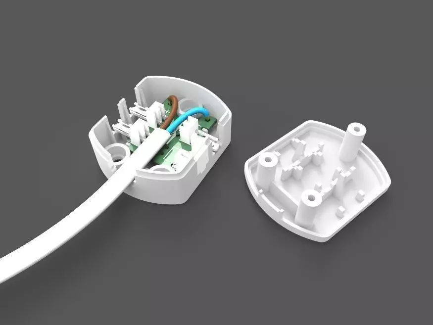 LED Splitter Box 3D model_0