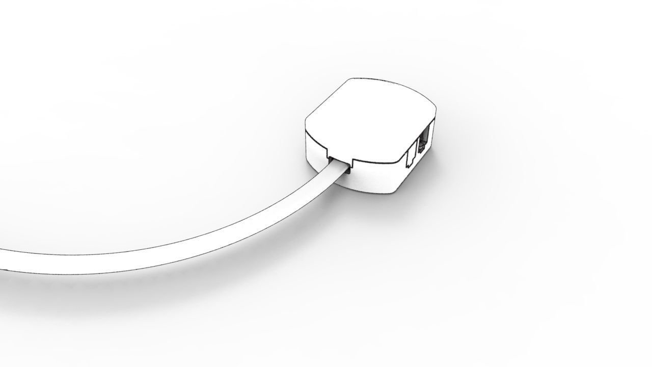 LED Splitter Box 3D model_4