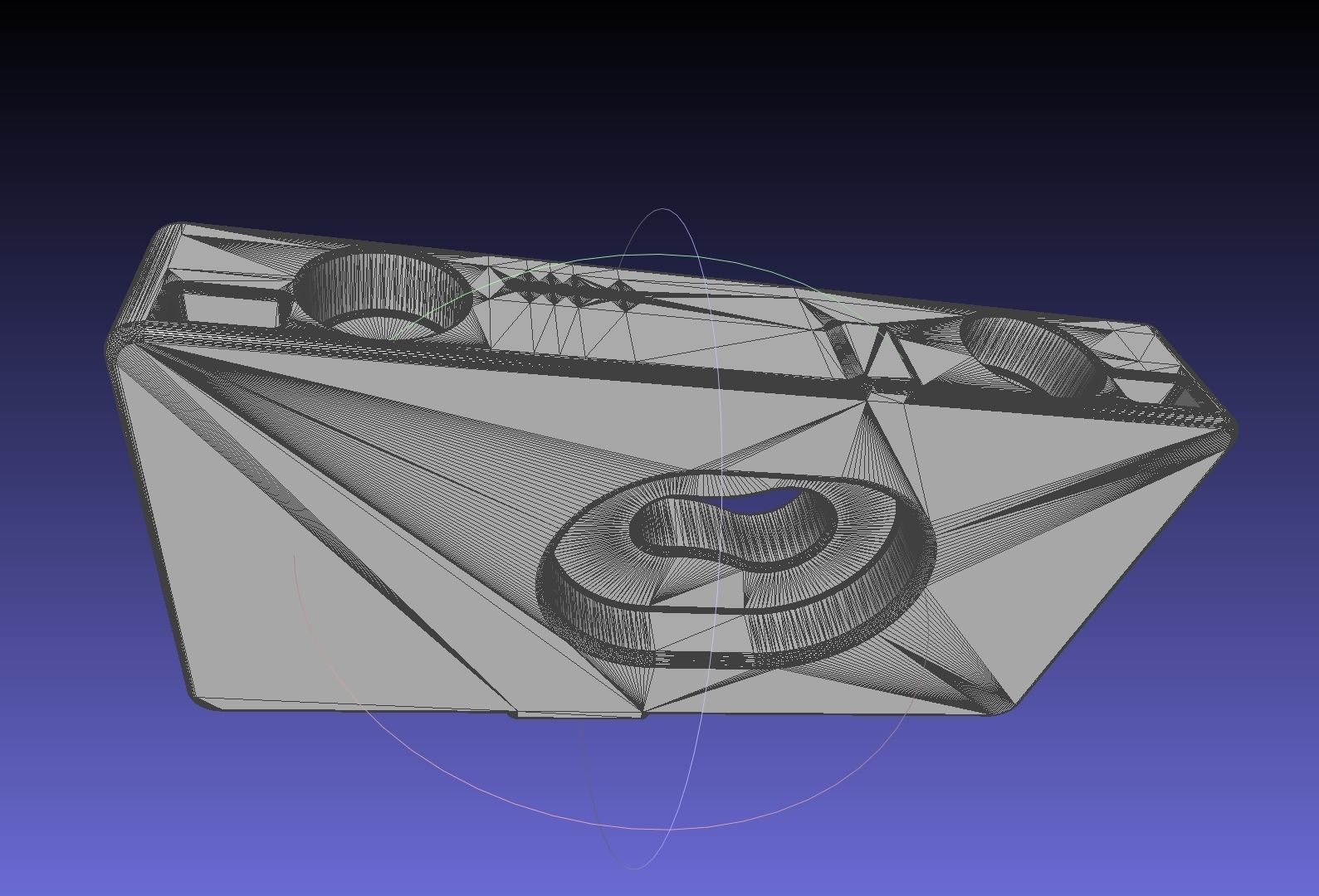 HTC Vive Adapter Editable Basis 3D print model_9