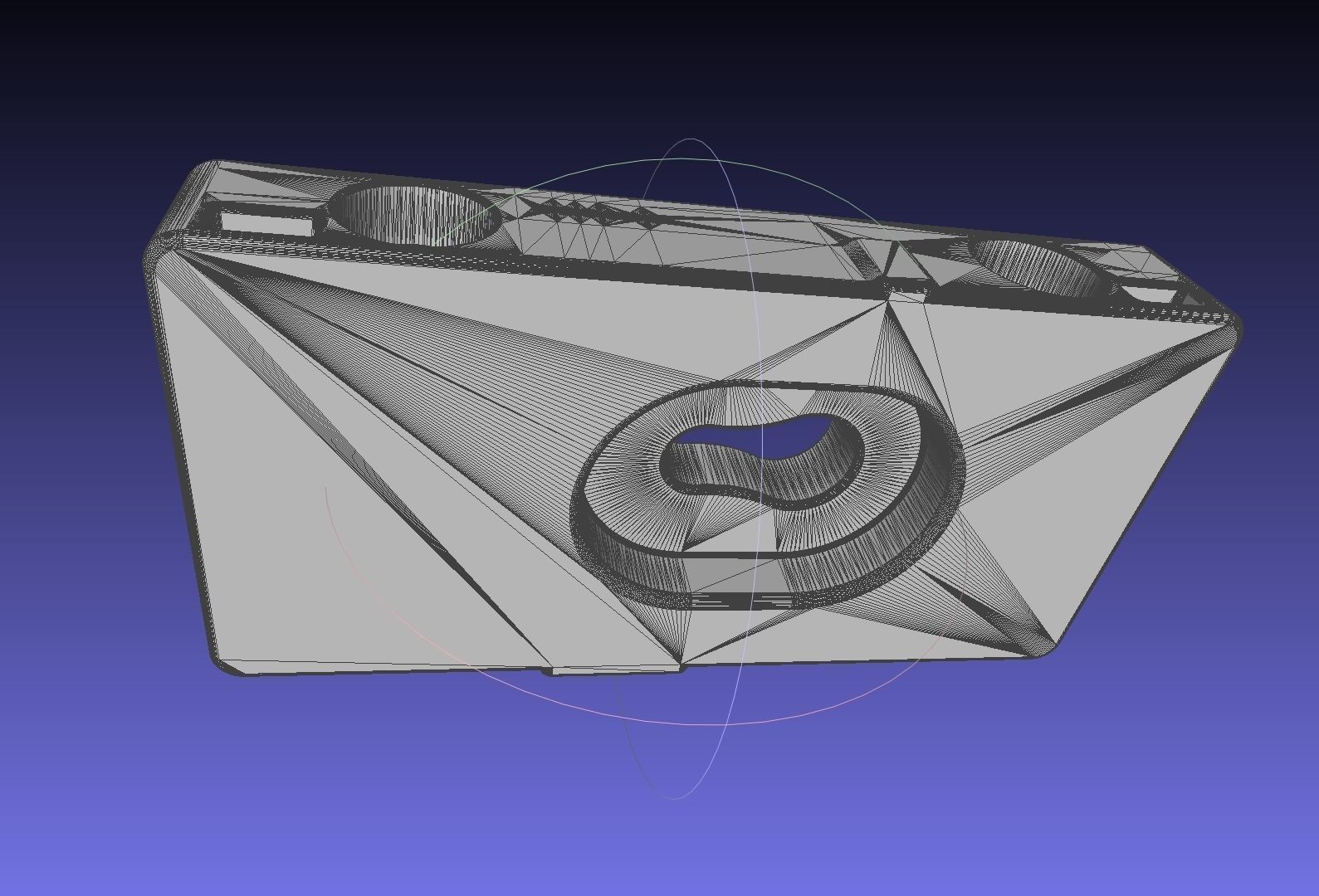 HTC Vive Adapter Editable Basis 3D print model_10