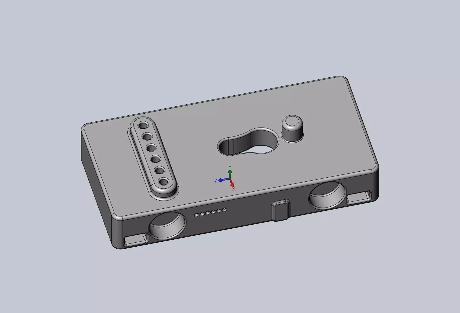 HTC Vive Adapter Editable Basis 3D print model_0