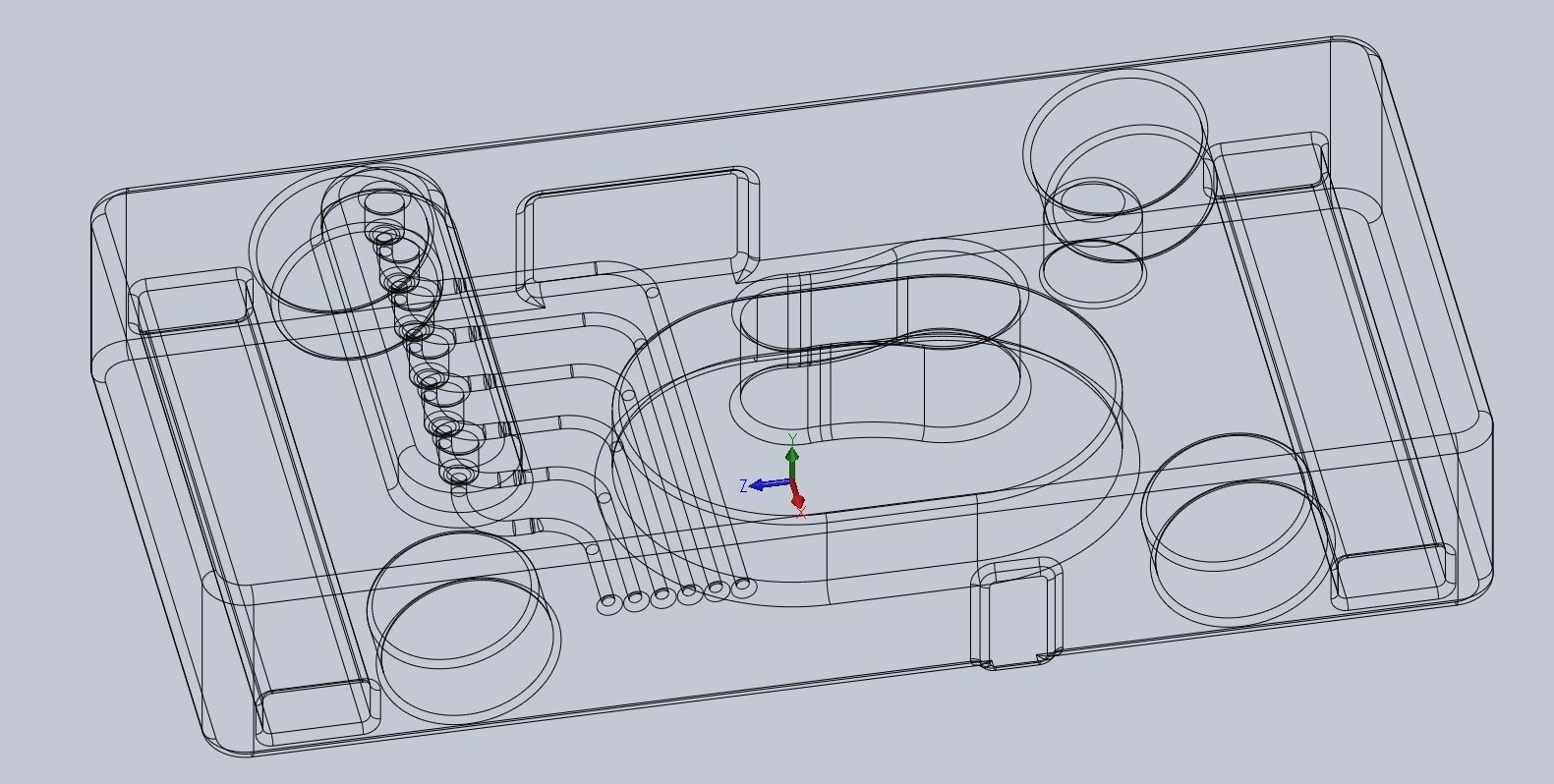 HTC Vive Adapter Editable Basis 3D print model_1