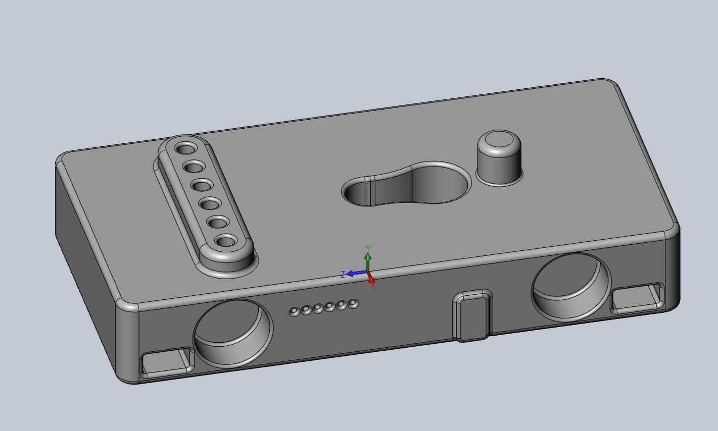 HTC Vive Adapter Editable Basis 3D print model_13