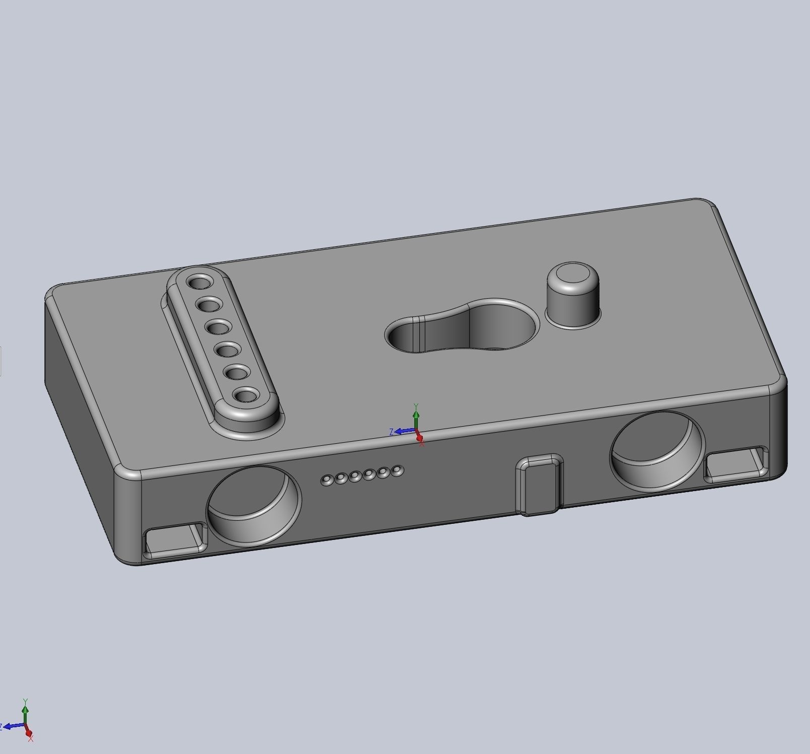 HTC Vive Adapter Editable Basis 3D print model_8