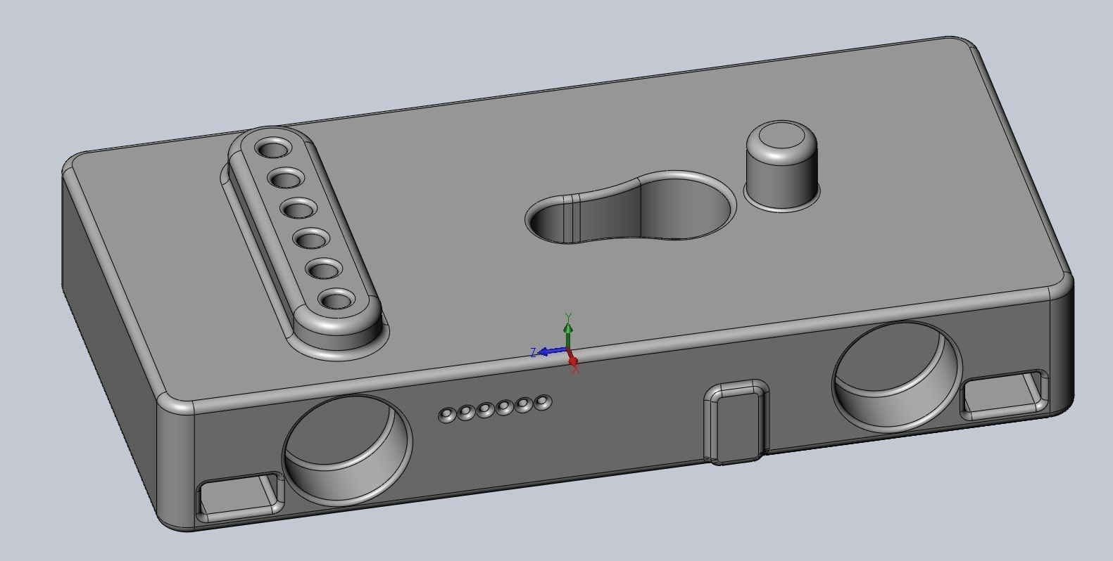 HTC Vive Adapter Editable Basis 3D print model_5