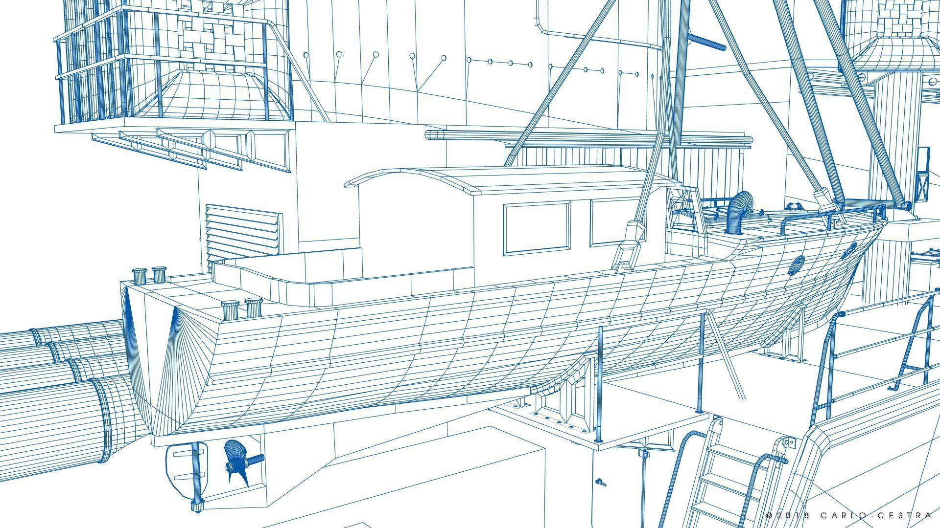 Z-37 NARVIK 3D model_44