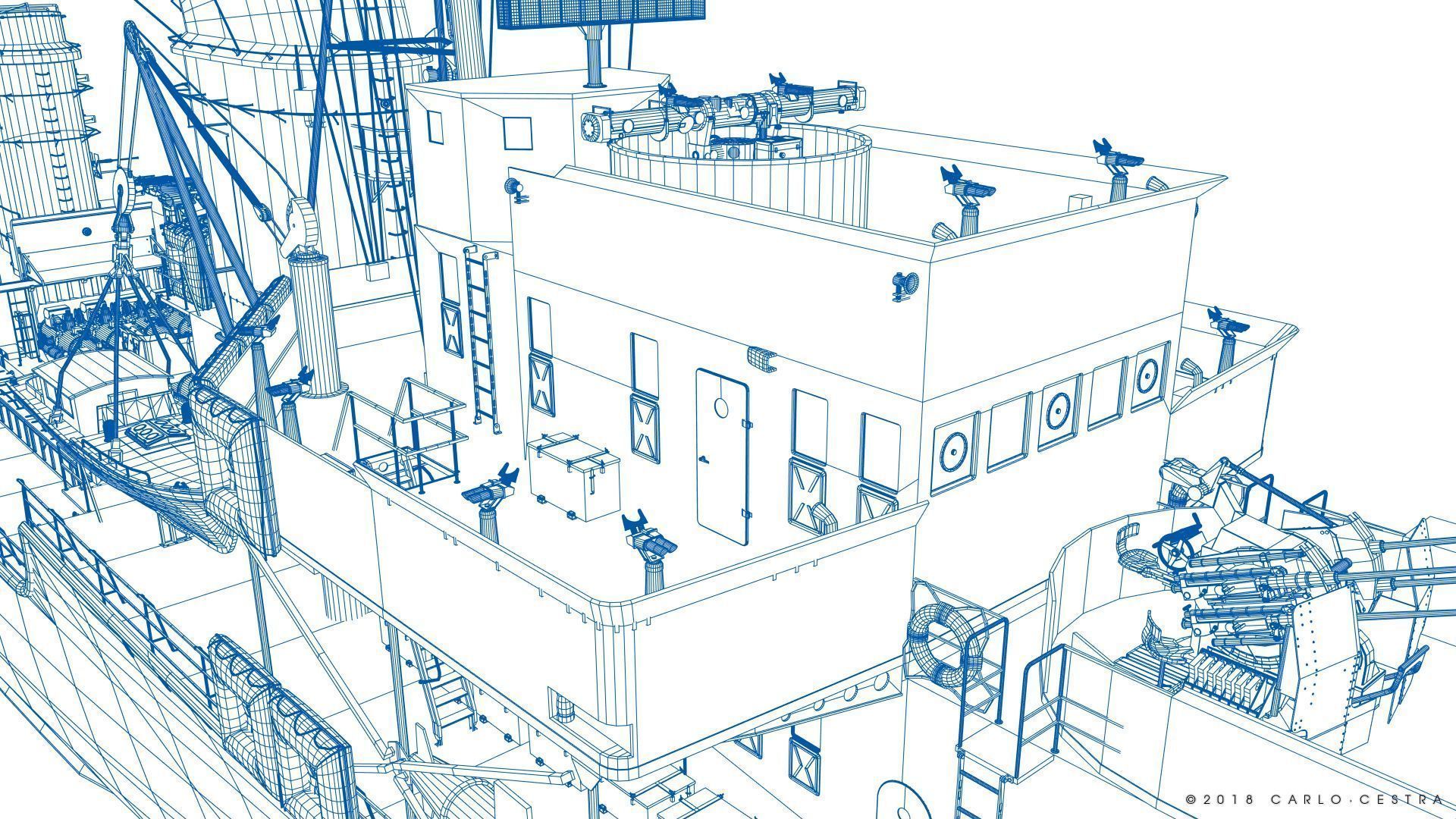 Z-37 NARVIK 3D model_40