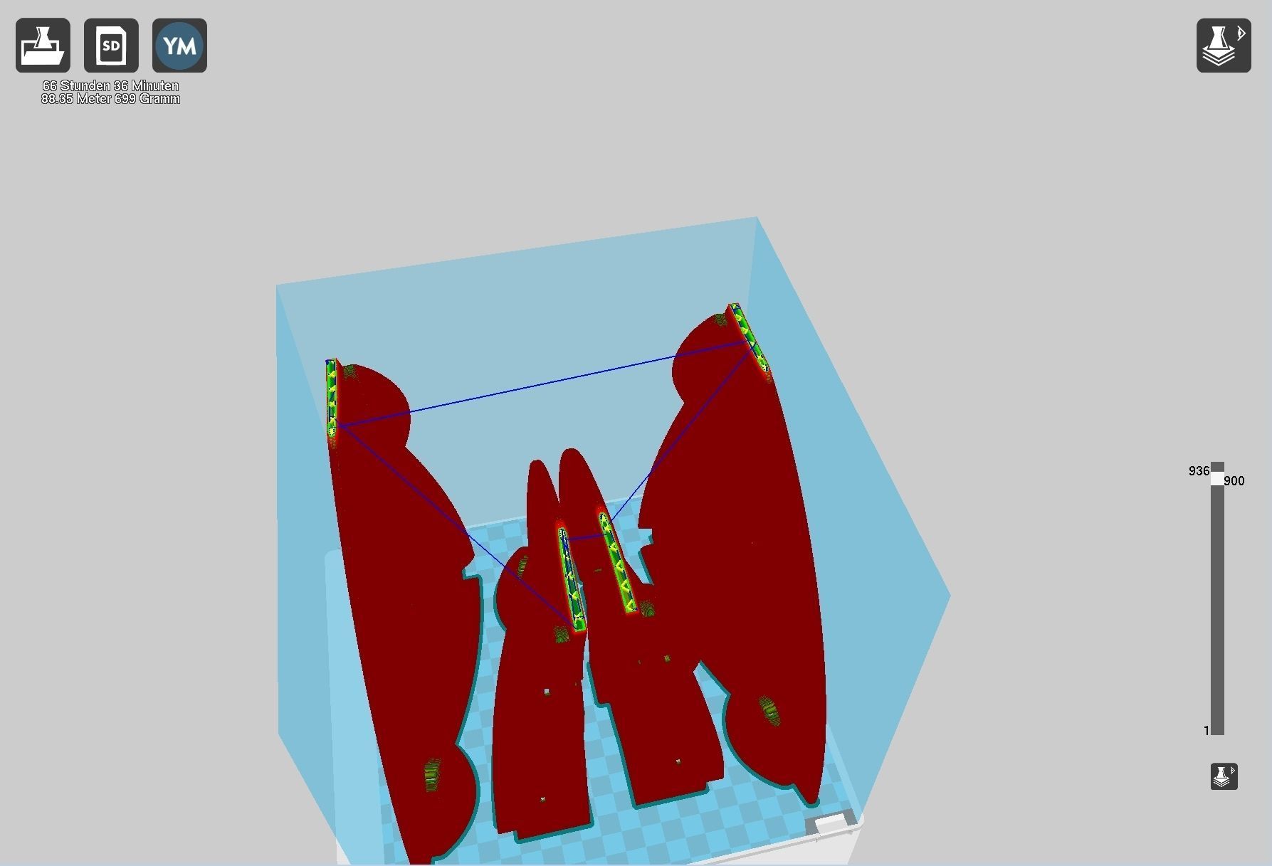 Goblin Slayer Shield Printable Assembly 3D print model_59