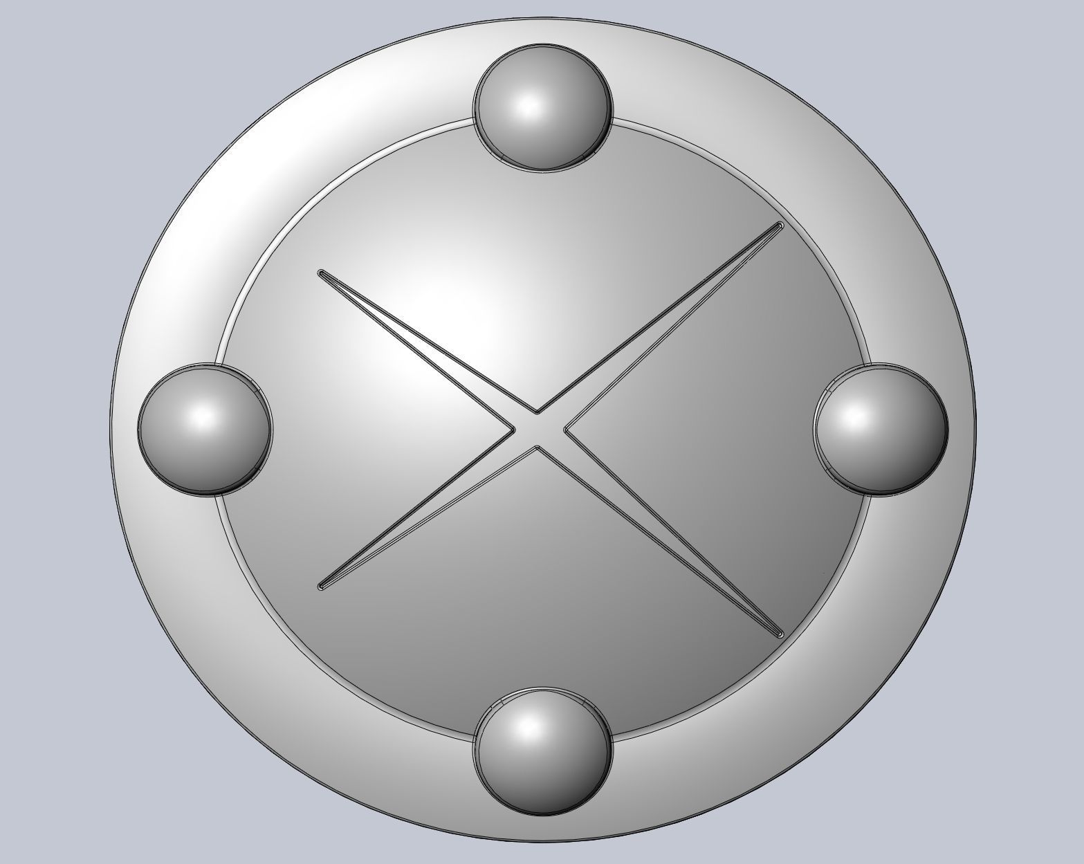 Goblin Slayer Shield Printable Assembly 3D print model_79