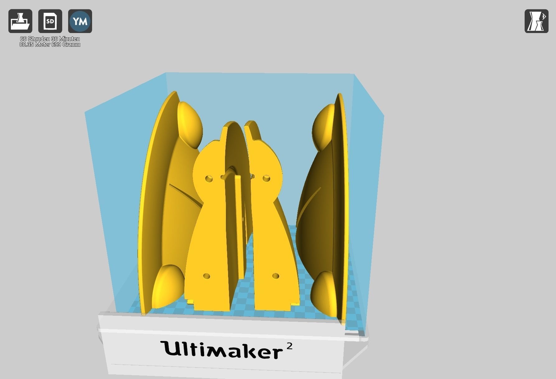 Goblin Slayer Shield Printable Assembly 3D print model_67