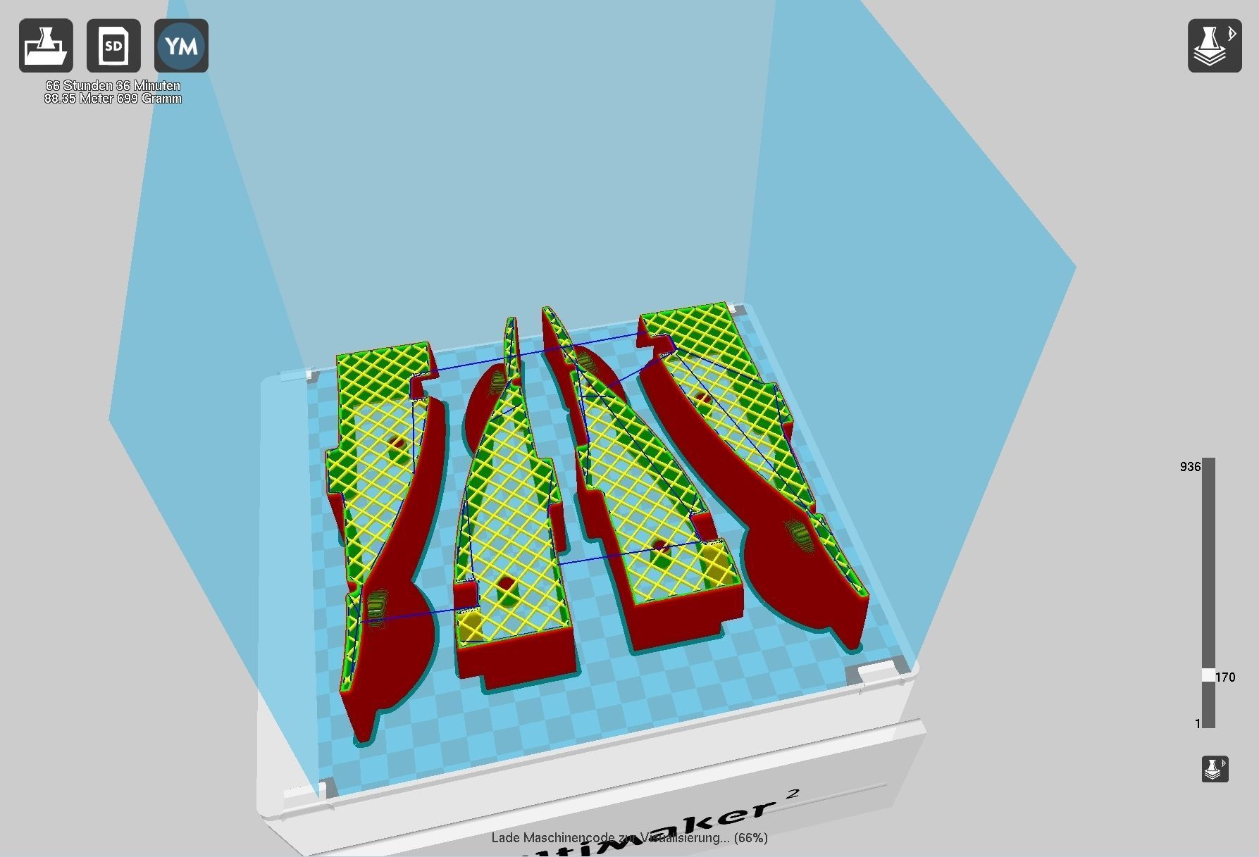 Goblin Slayer Shield Printable Assembly 3D print model_70