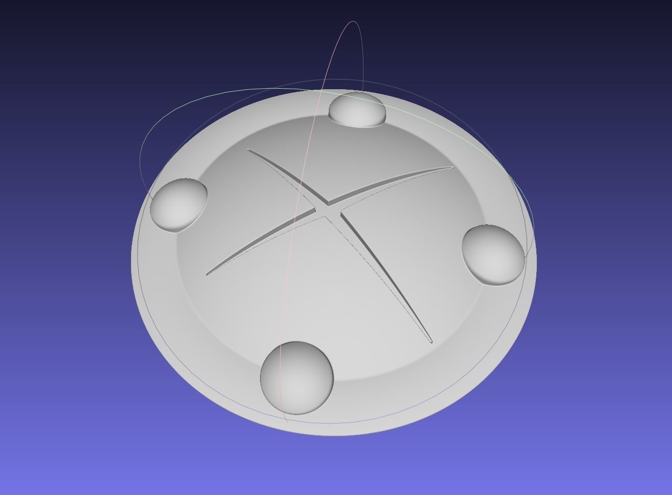 Goblin Slayer Shield Printable Assembly 3D print model_2