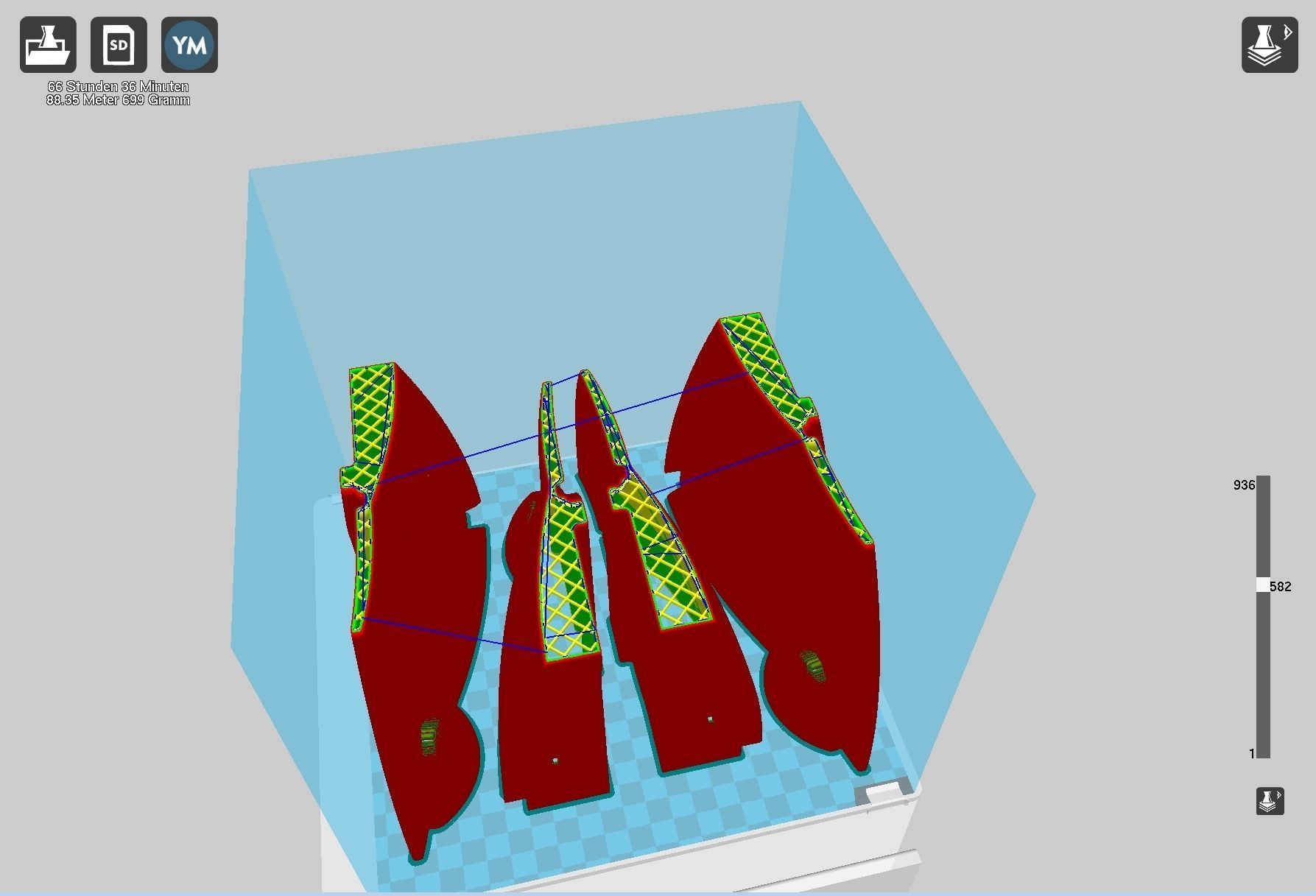 Goblin Slayer Shield Printable Assembly 3D print model_63