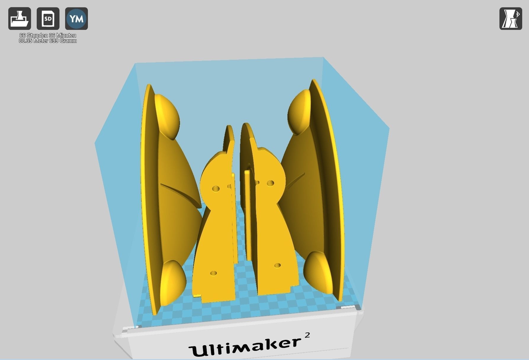 Goblin Slayer Shield Printable Assembly 3D print model_64