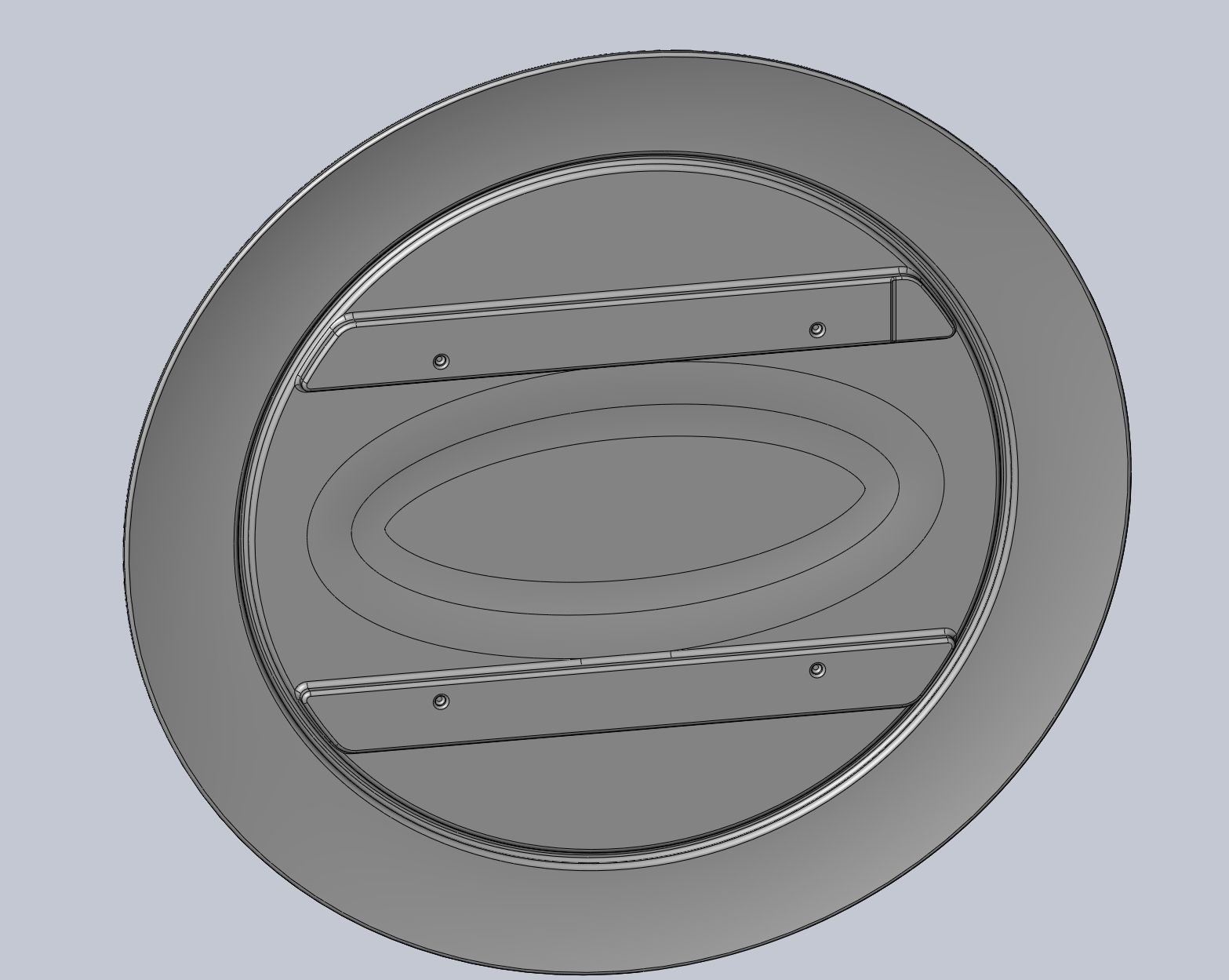 Goblin Slayer Shield Printable Assembly 3D print model_34