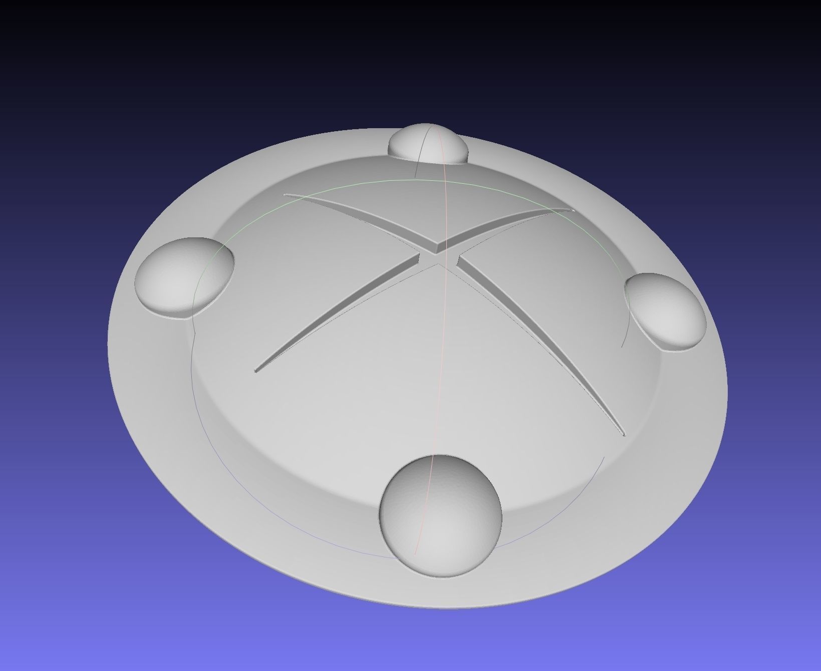 Goblin Slayer Shield Printable Assembly 3D print model_47