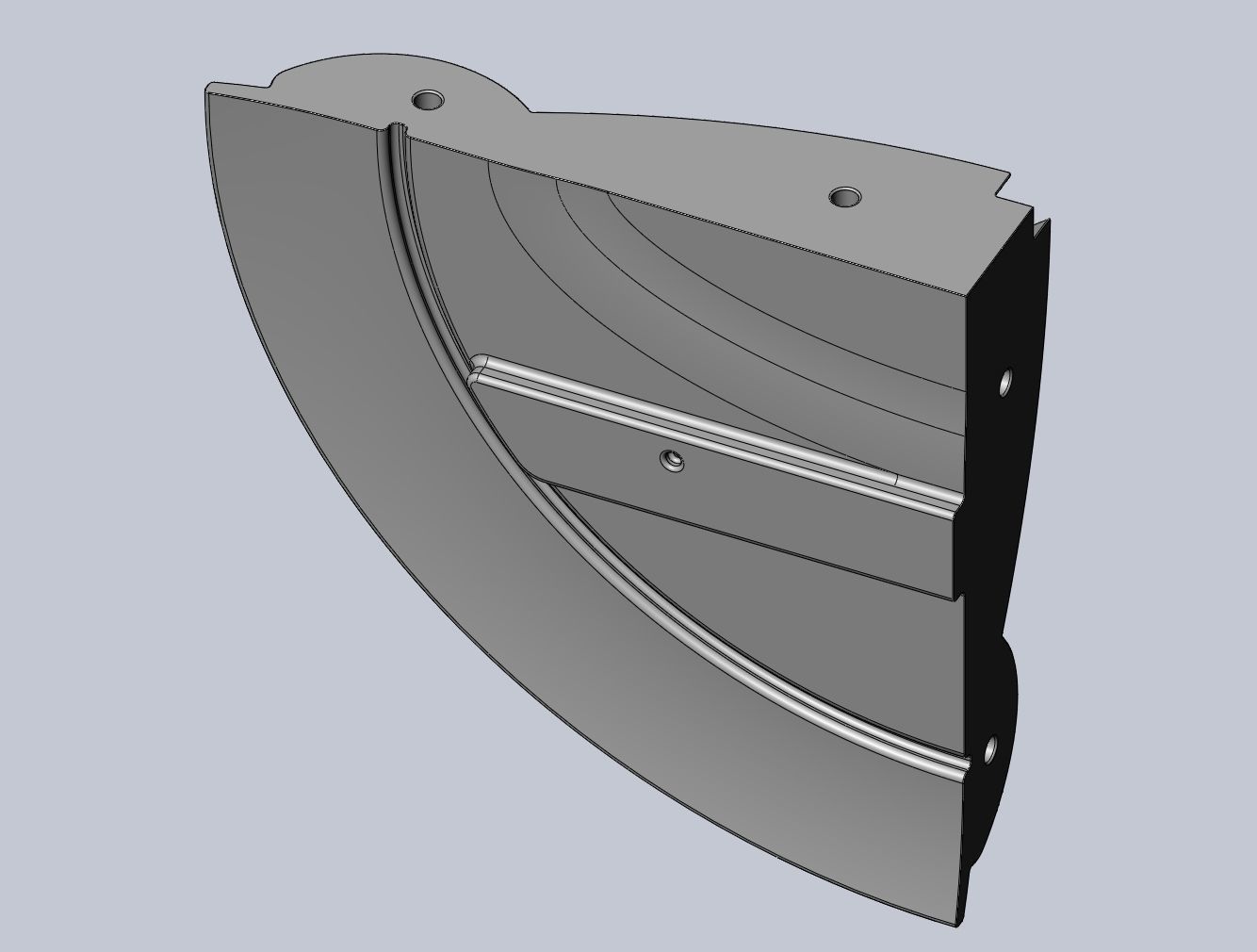 Goblin Slayer Shield Printable Assembly 3D print model_83