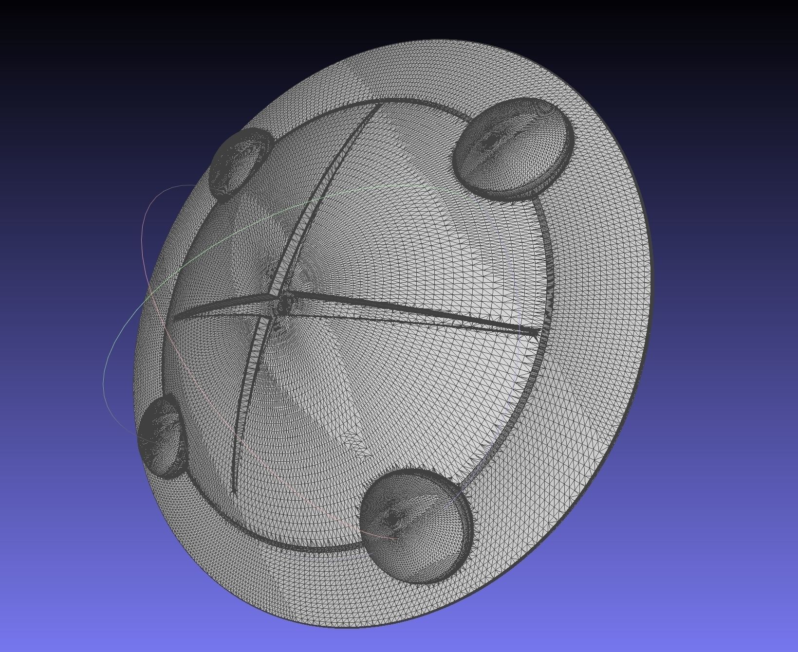 Goblin Slayer Shield Printable Assembly 3D print model_53