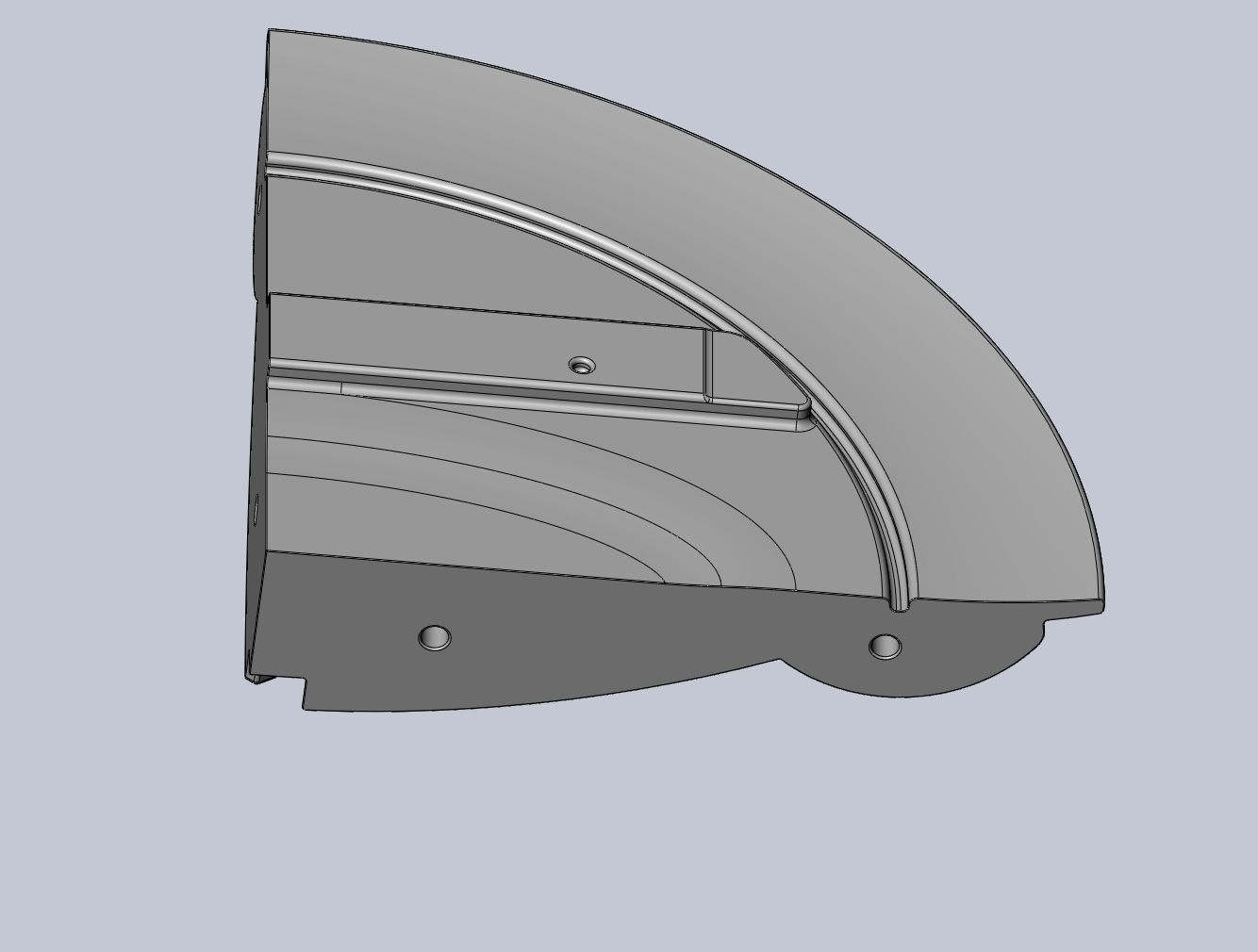 Goblin Slayer Shield Printable Assembly 3D print model_88