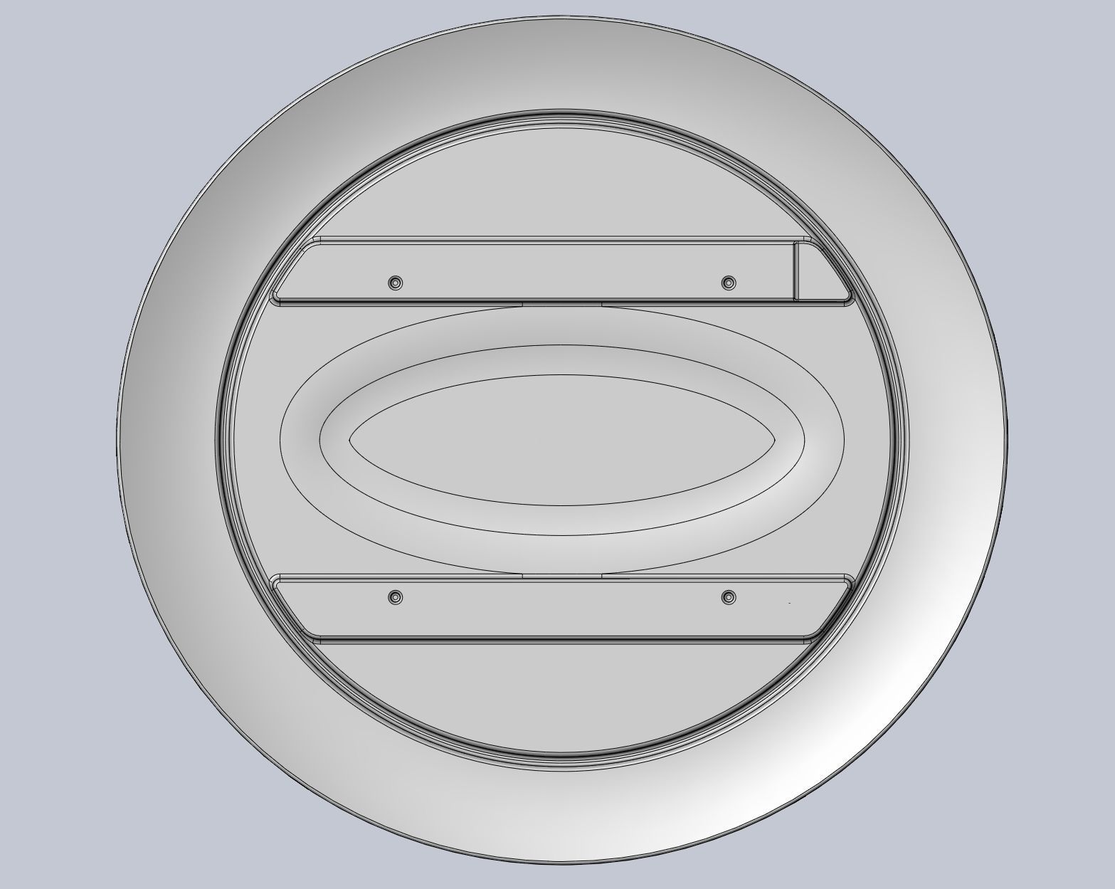 Goblin Slayer Shield Printable Assembly 3D print model_80