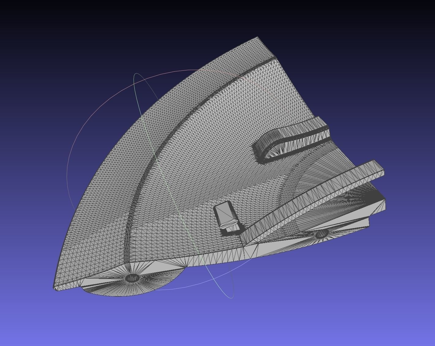 Goblin Slayer Shield Printable Assembly 3D print model_15