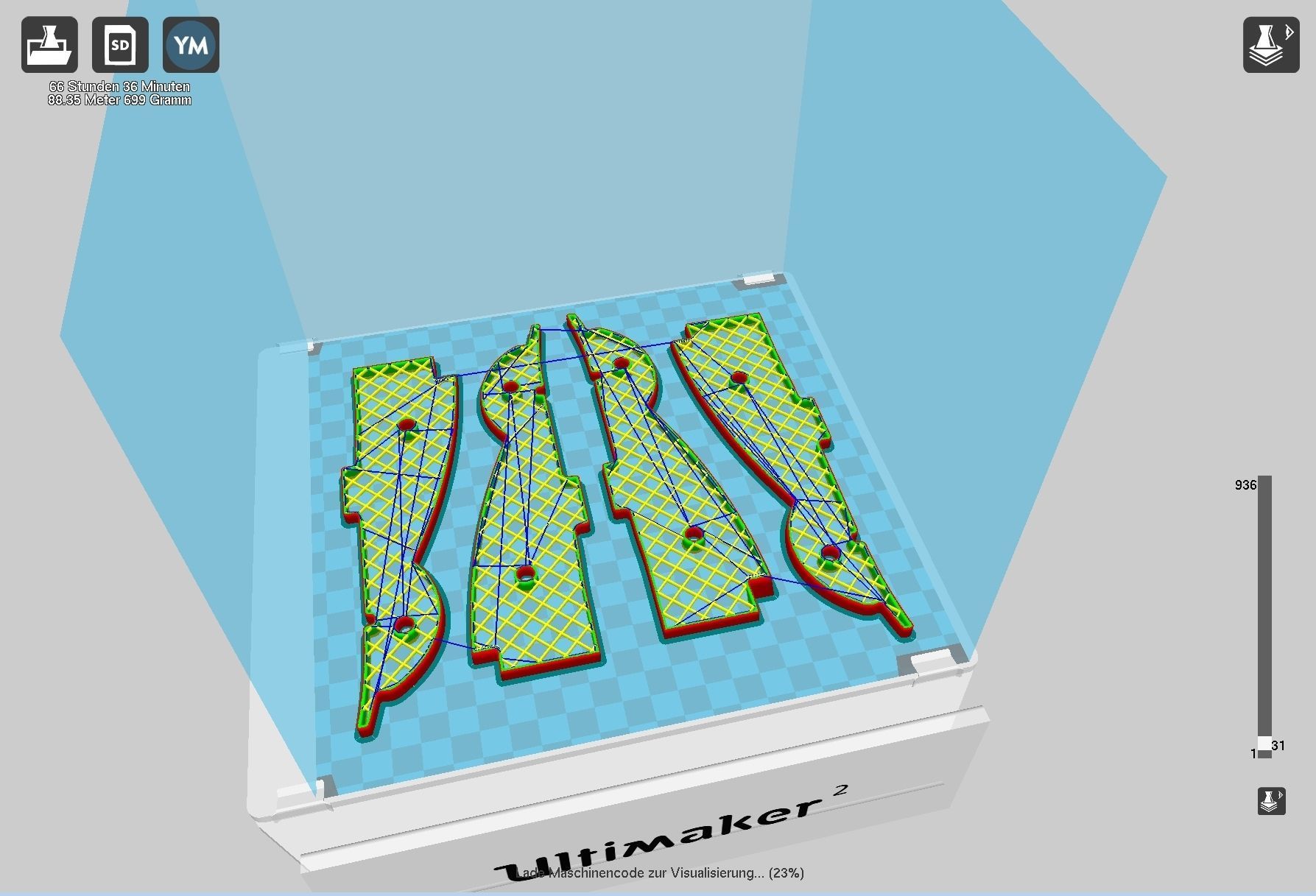 Goblin Slayer Shield Printable Assembly 3D print model_82