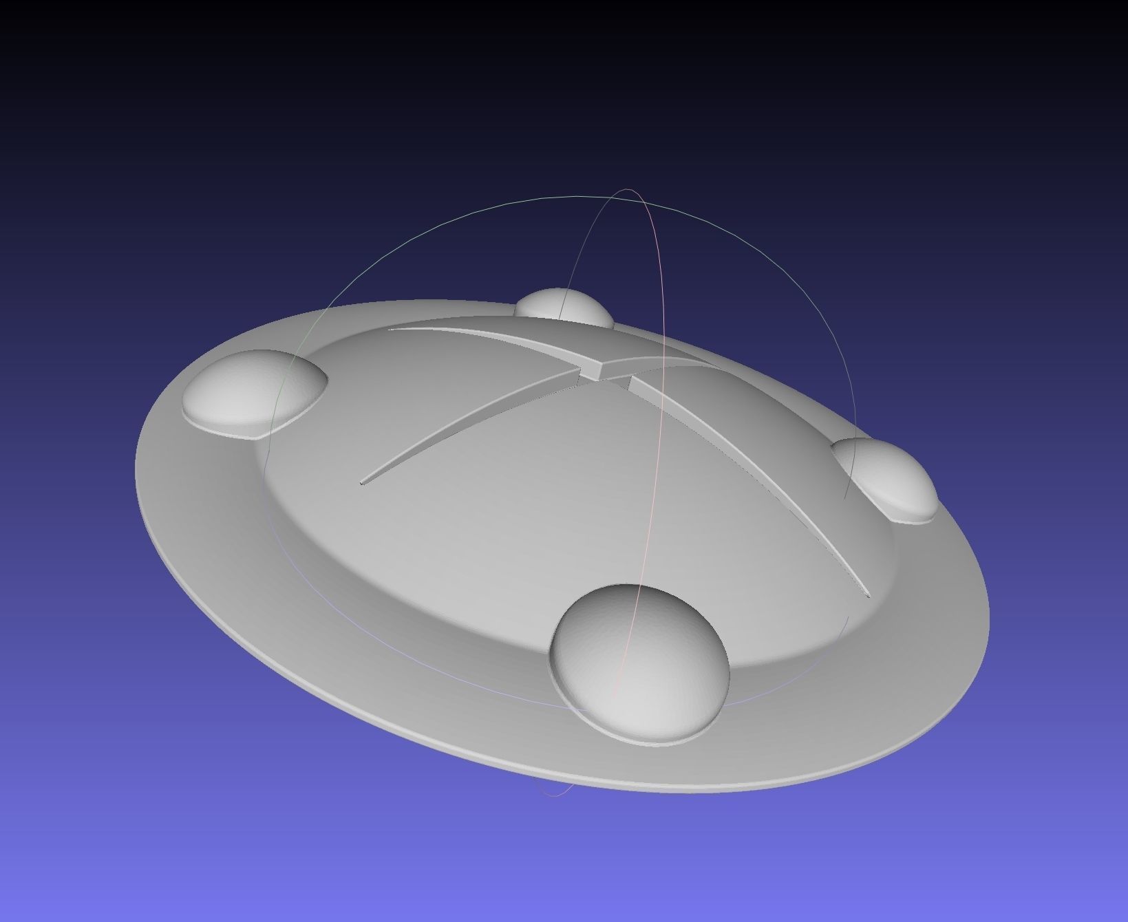 Goblin Slayer Shield Printable Assembly 3D print model_105