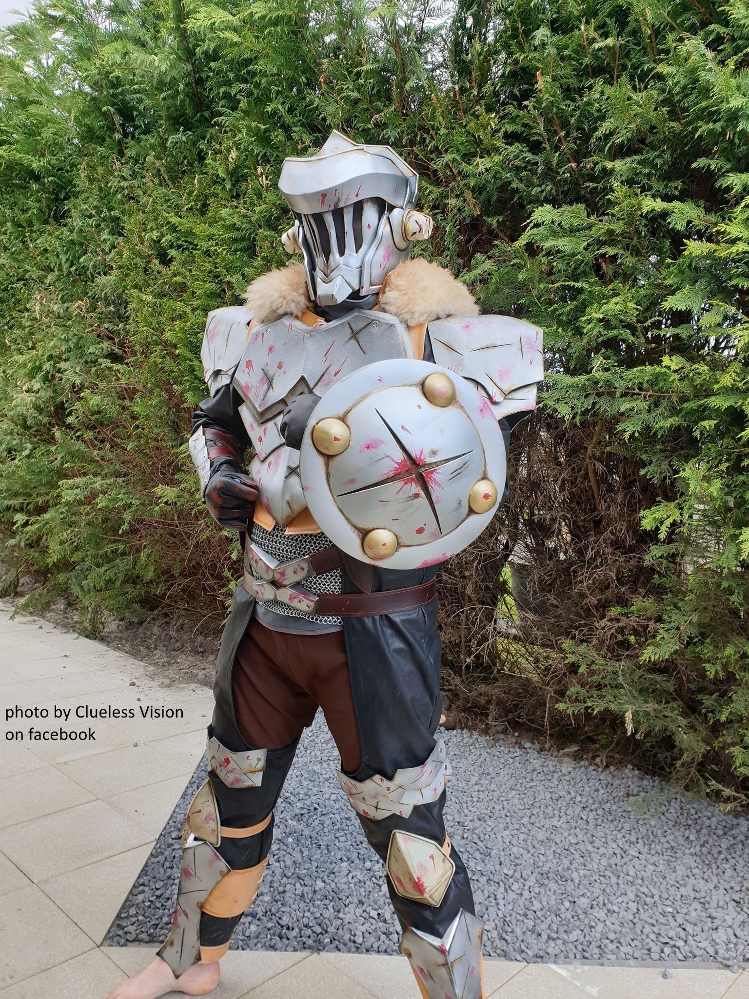 Goblin Slayer Shield Printable Assembly 3D print model_91