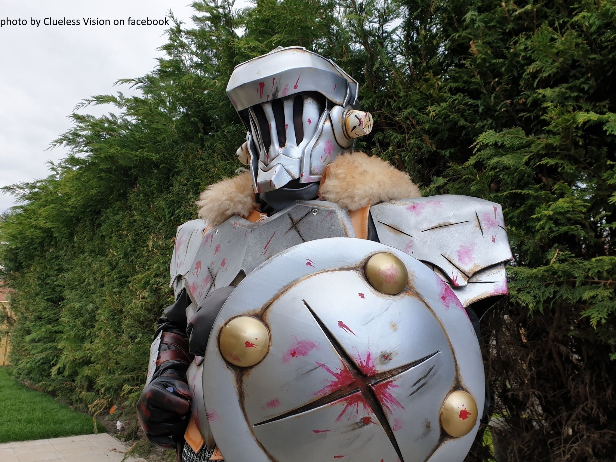 Goblin Slayer Shield Printable Assembly 3D print model_85