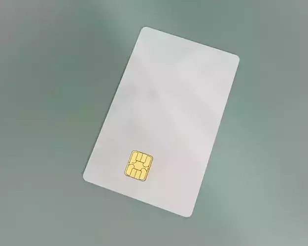 Credit Card 3D model